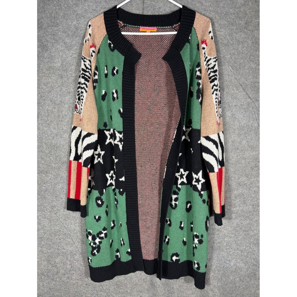 Anthropologie Vilagallo Starry Leopard Size Large